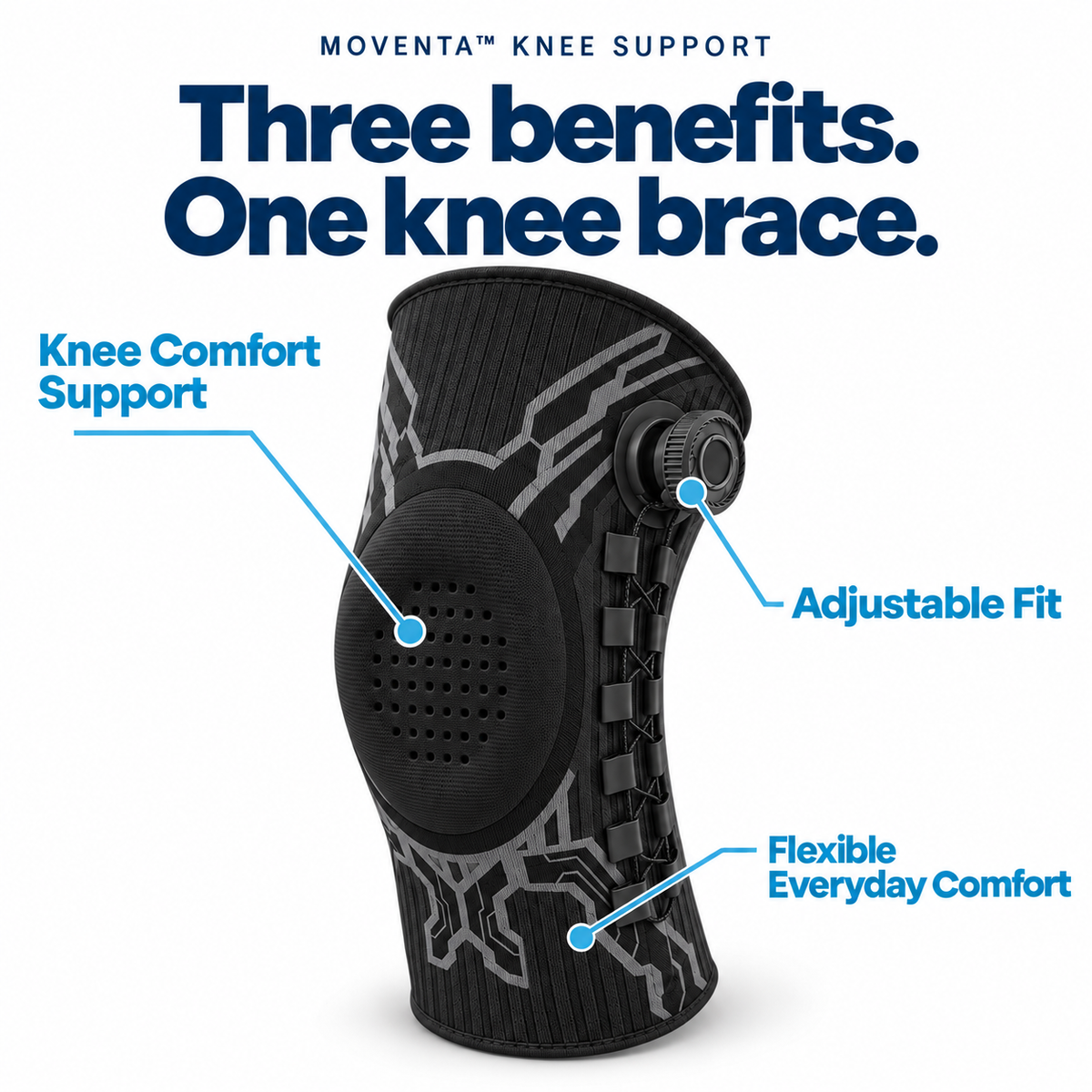 Lifrees Moventa™ Adjustable Knee Brace